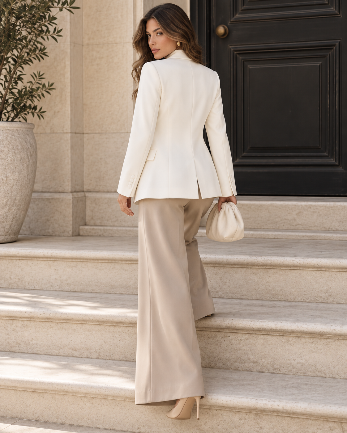 The Ivory Tailored Blazer